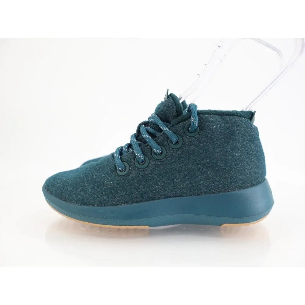 Allbirds Wool Runner Mizzles Sneakers High Top Women Size 5 Teal Merino Wool